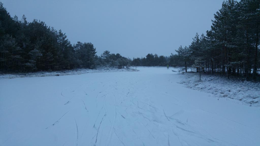 skating on Eidapere järv