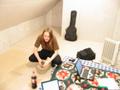 a little out of focus picture of me and inx's room